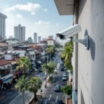 Bullet CCTV Camera Installed