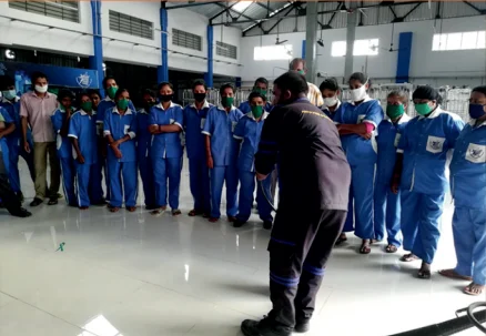 Fire Safety Education & Training Programs by Arya Fire and Safety to company staff